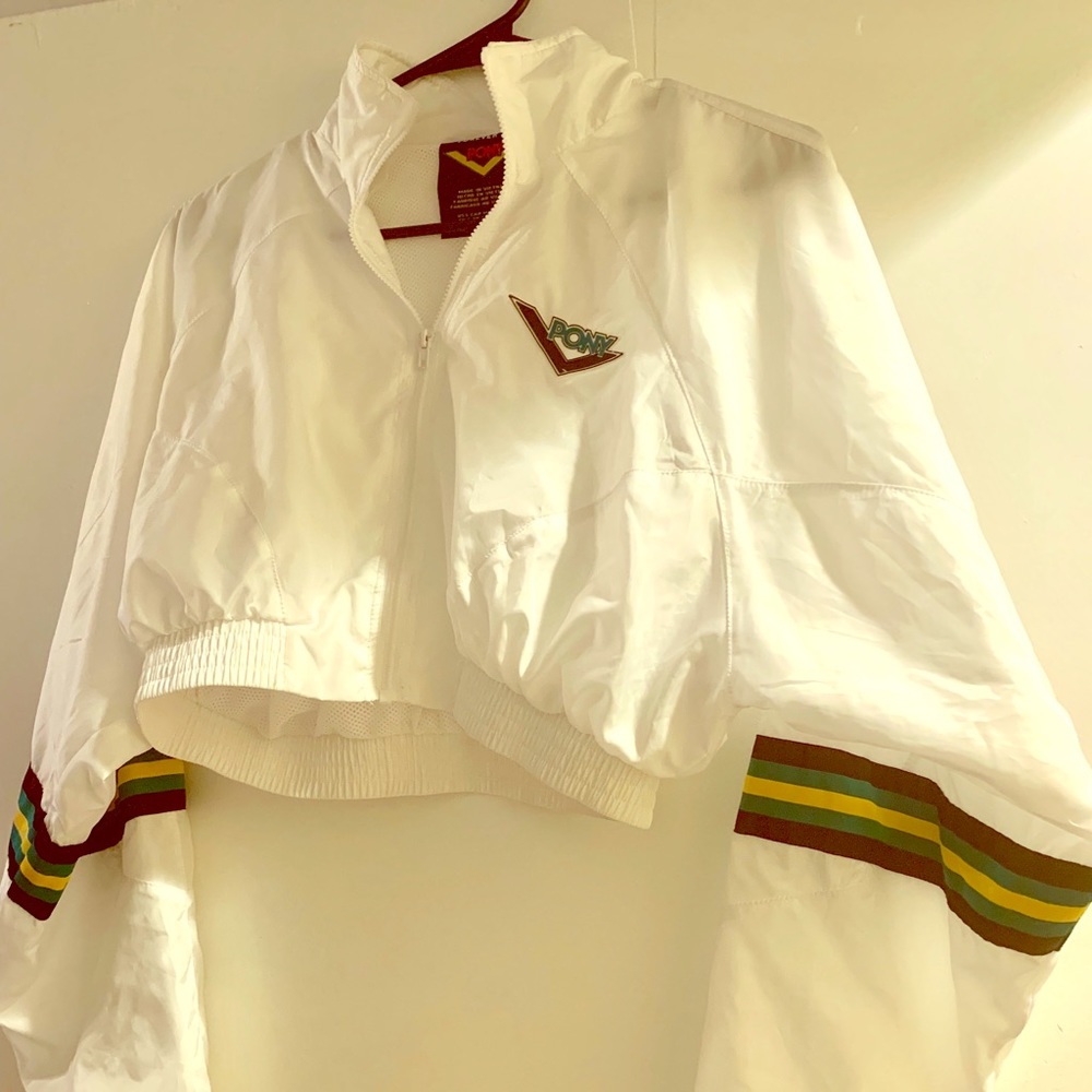 Cute crop top windbreaker